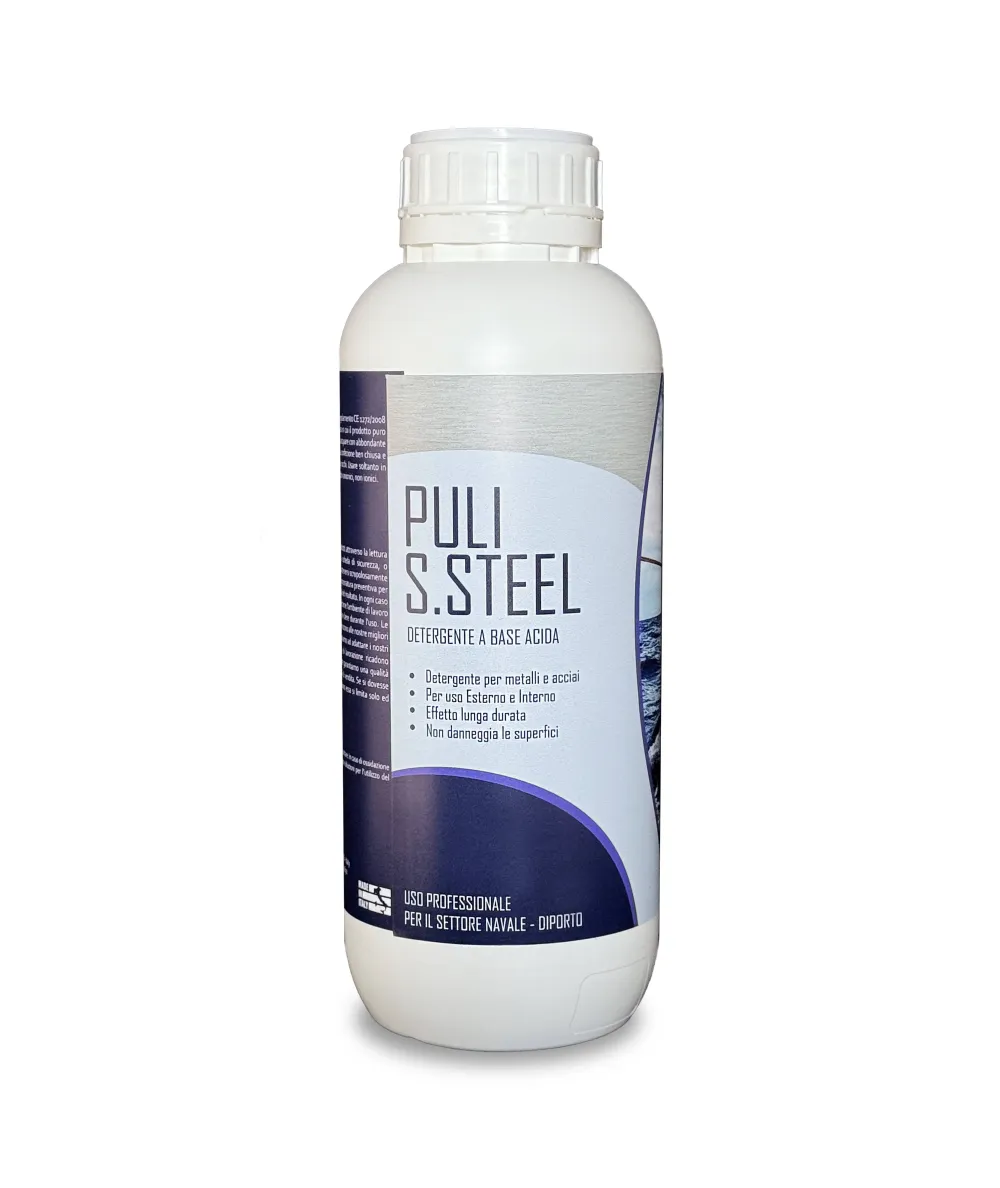 Acciaio Inox Brillante? PULI S.STEEL Elimina l'Ossidazione!