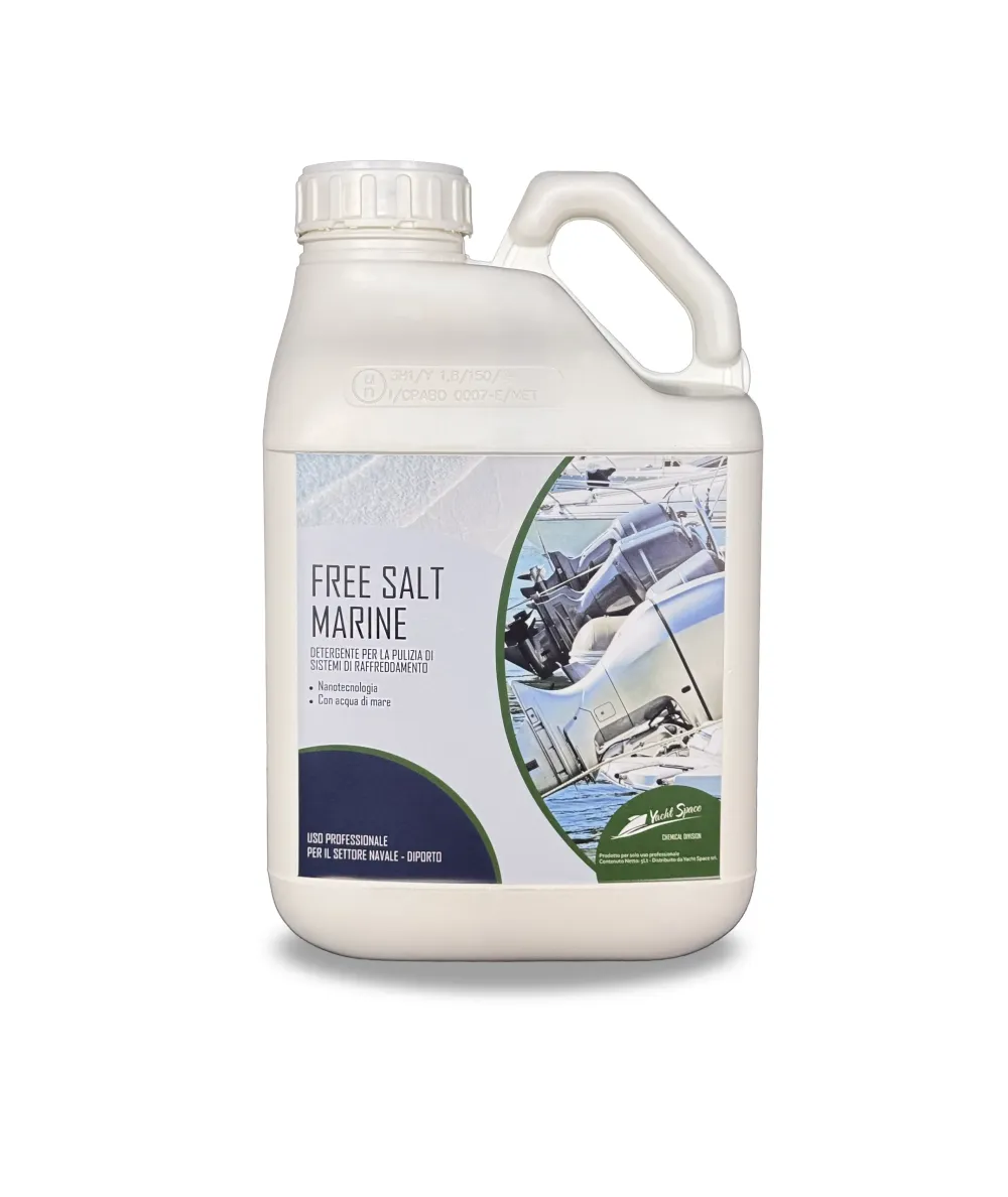 Motore Marino Sempre Efficiente? FREE SALT MARINE Pulisce a Fondo!