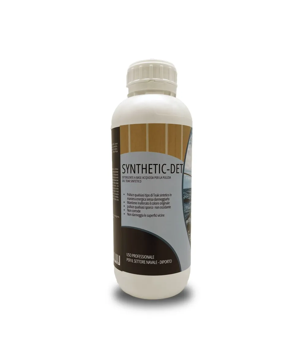 SYNTHETIC-DET: Water-based nanotechnology cleaner for synthetic teak