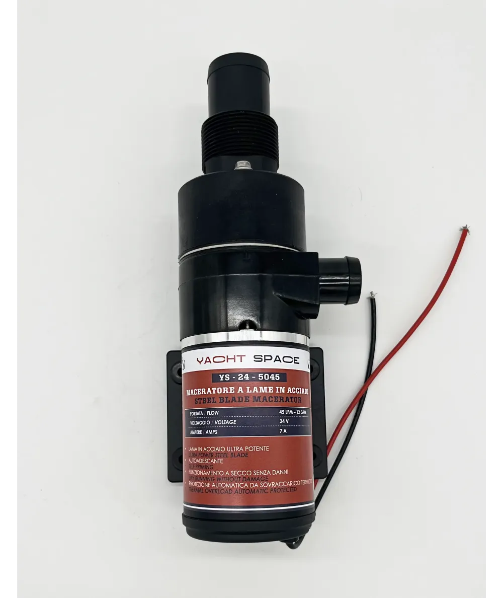 Maceratore 24V Efficienza - 45 LPM | Nautica