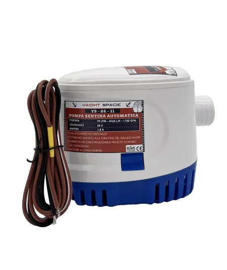 Pompa Sentina 24V Auto - Basso Consumo | Barche