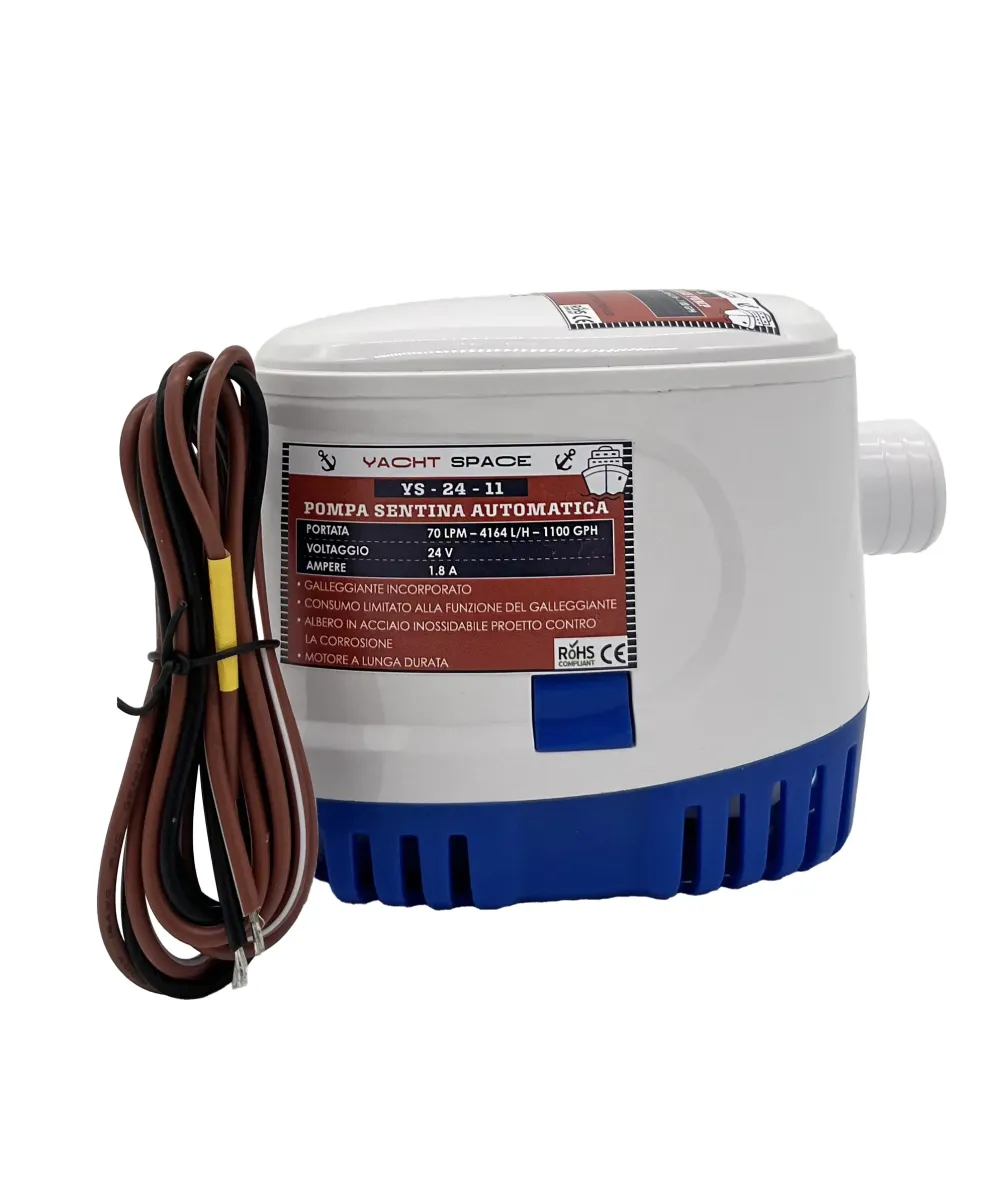 Pompa Sentina 24V Auto - Basso Consumo | Barche