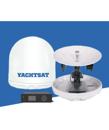 YachtSat KM-X6: Antenna Satellitare 3 Assi con WiFi per Yacht